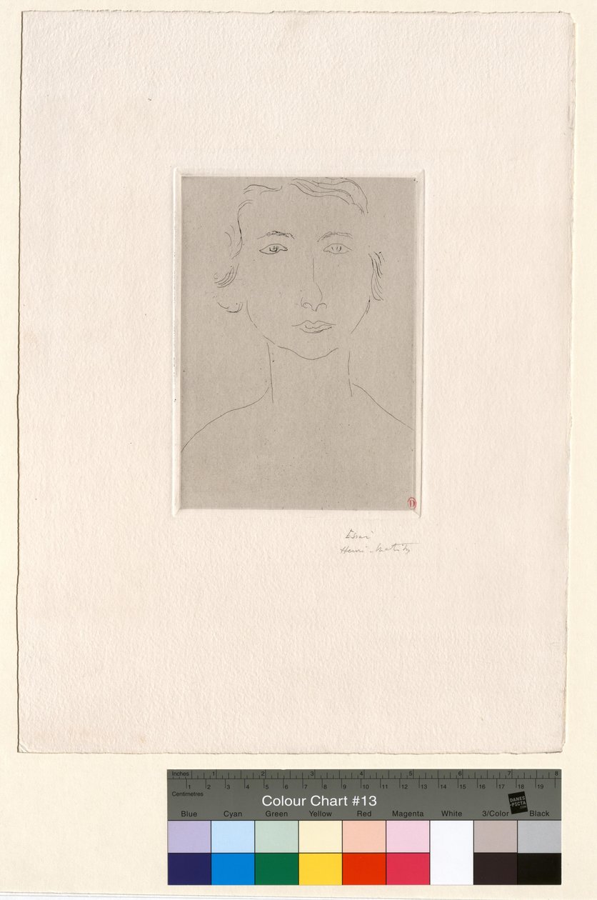Ung polsk kvinna av Henri Matisse