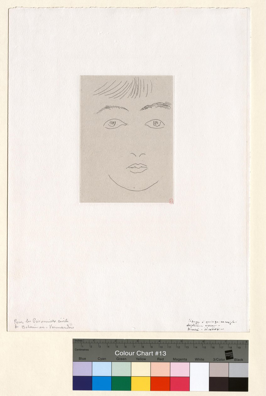 Josette Gris (serafisk) av Henri Matisse