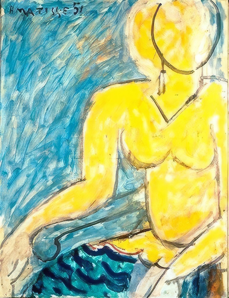 Katia av Henri Matisse