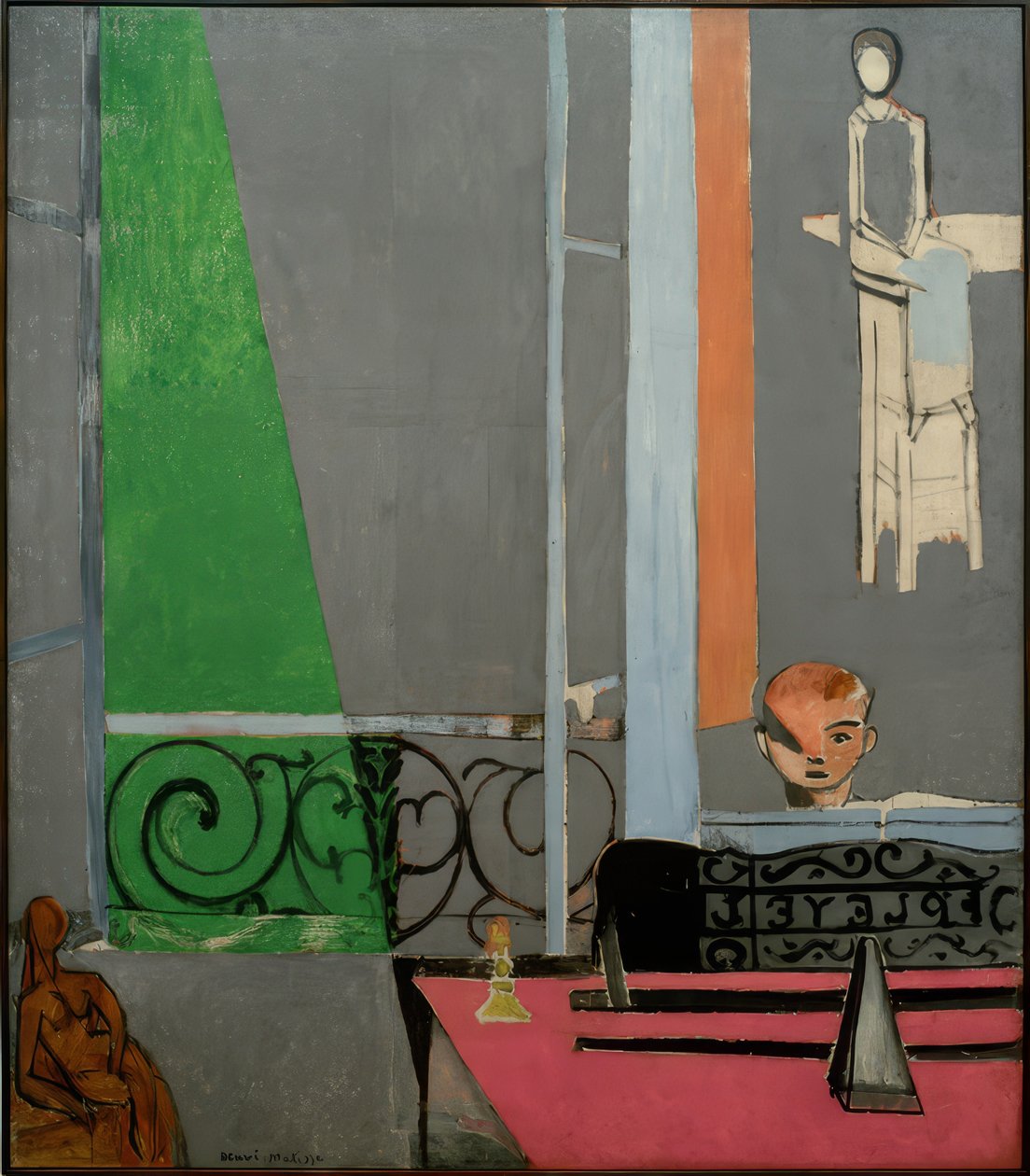 Pianolektion av Henri Matisse