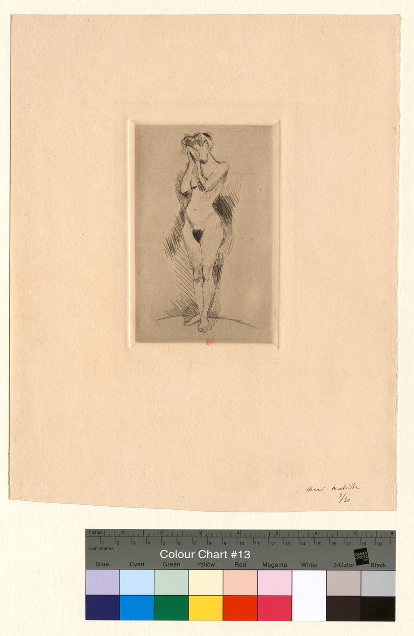 Den sörjande av Henri Matisse