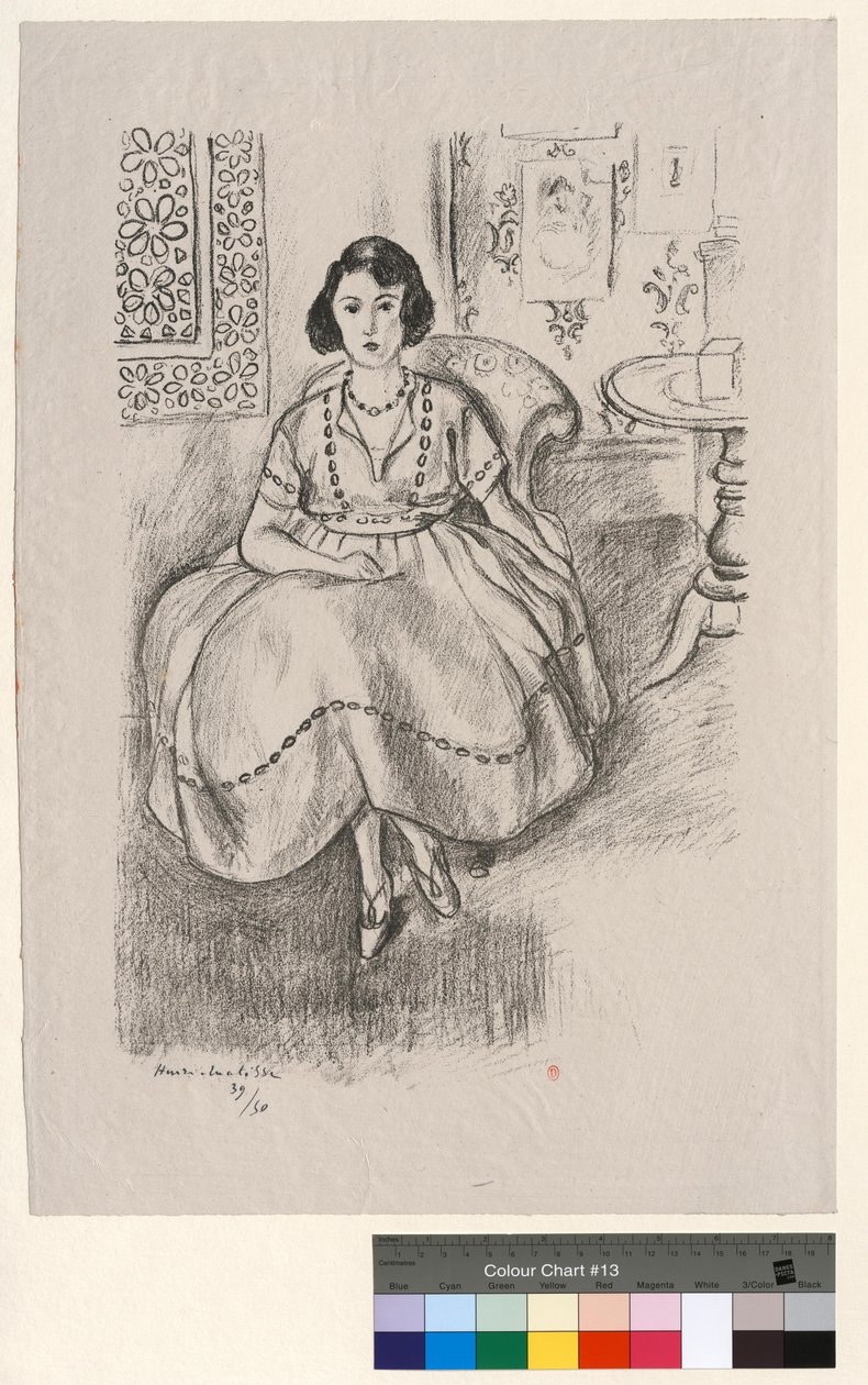 Organdiklänningen av Henri Matisse
