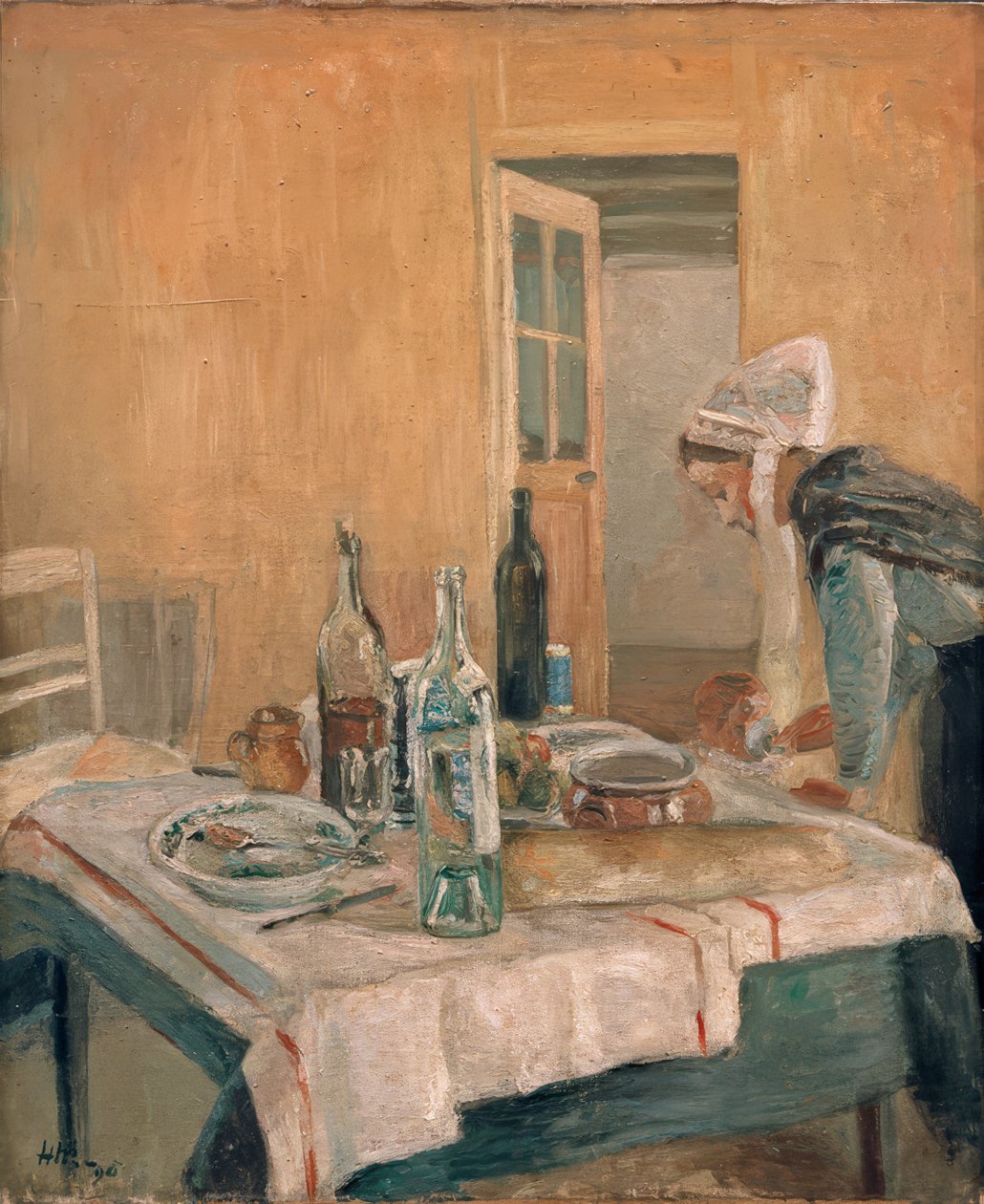 Den bretonska servitrisen av Henri Matisse