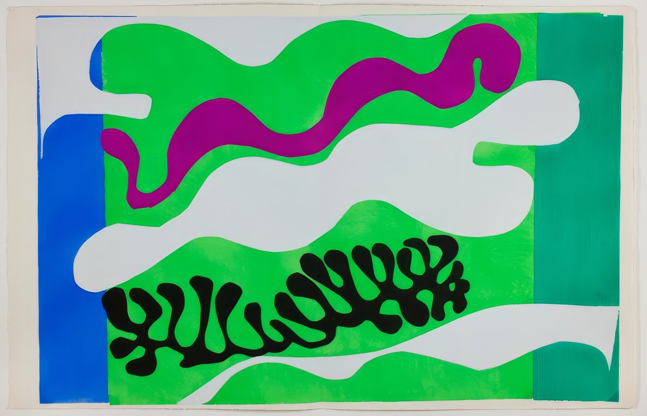 Lagoon, från Jazz av Henri Matisse
