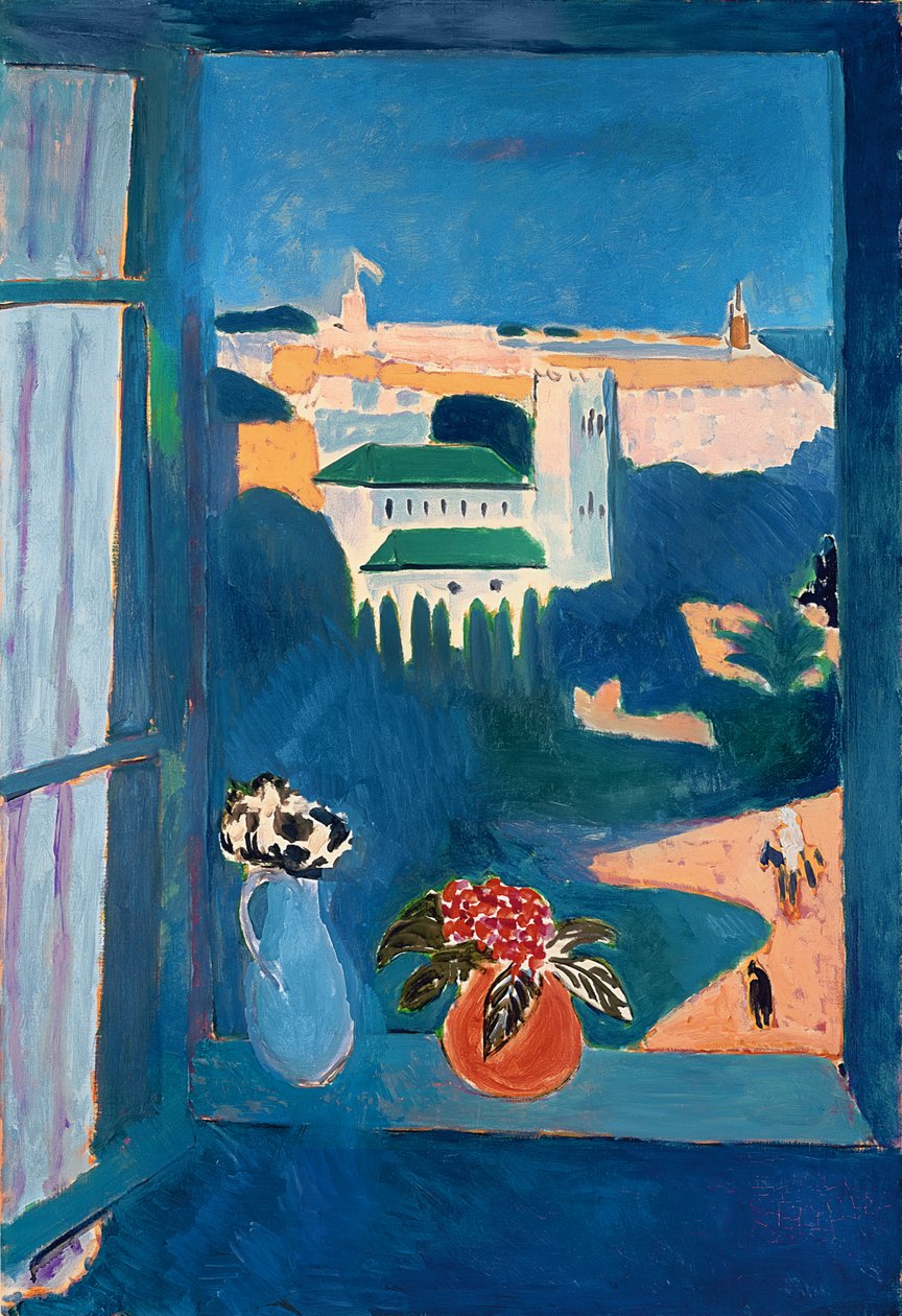 Landskap sett från ett fönster av Henri Matisse