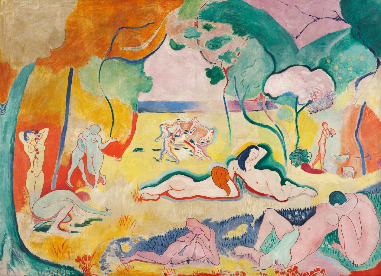 Le Bonheur de vivre, även kallad Livsglädjen av Henri Matisse