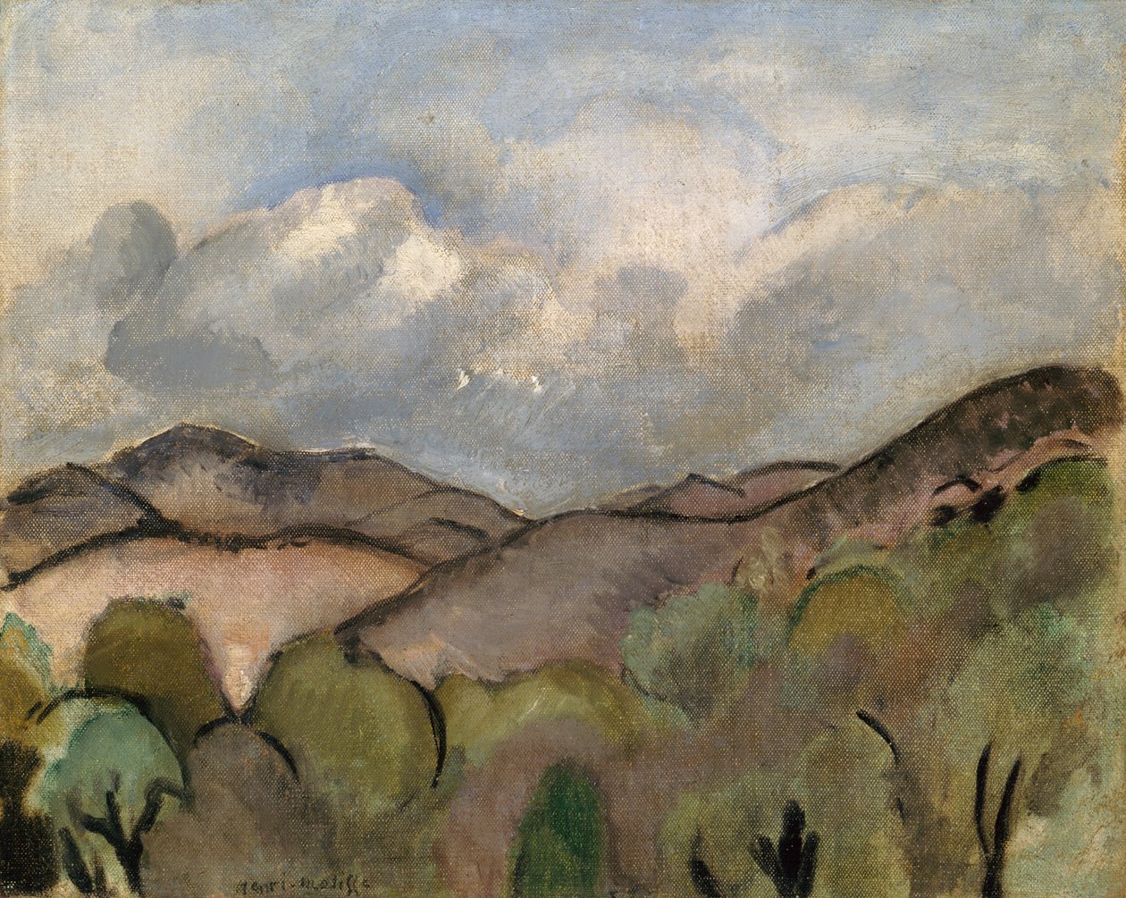 Mont Chauve i Nice av Henri Matisse