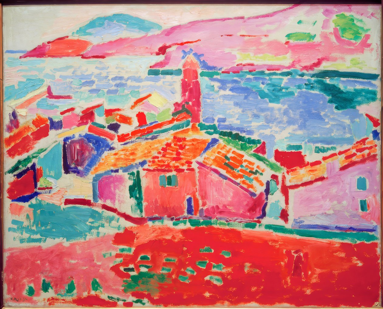 Taken i Collioure av Henri Matisse