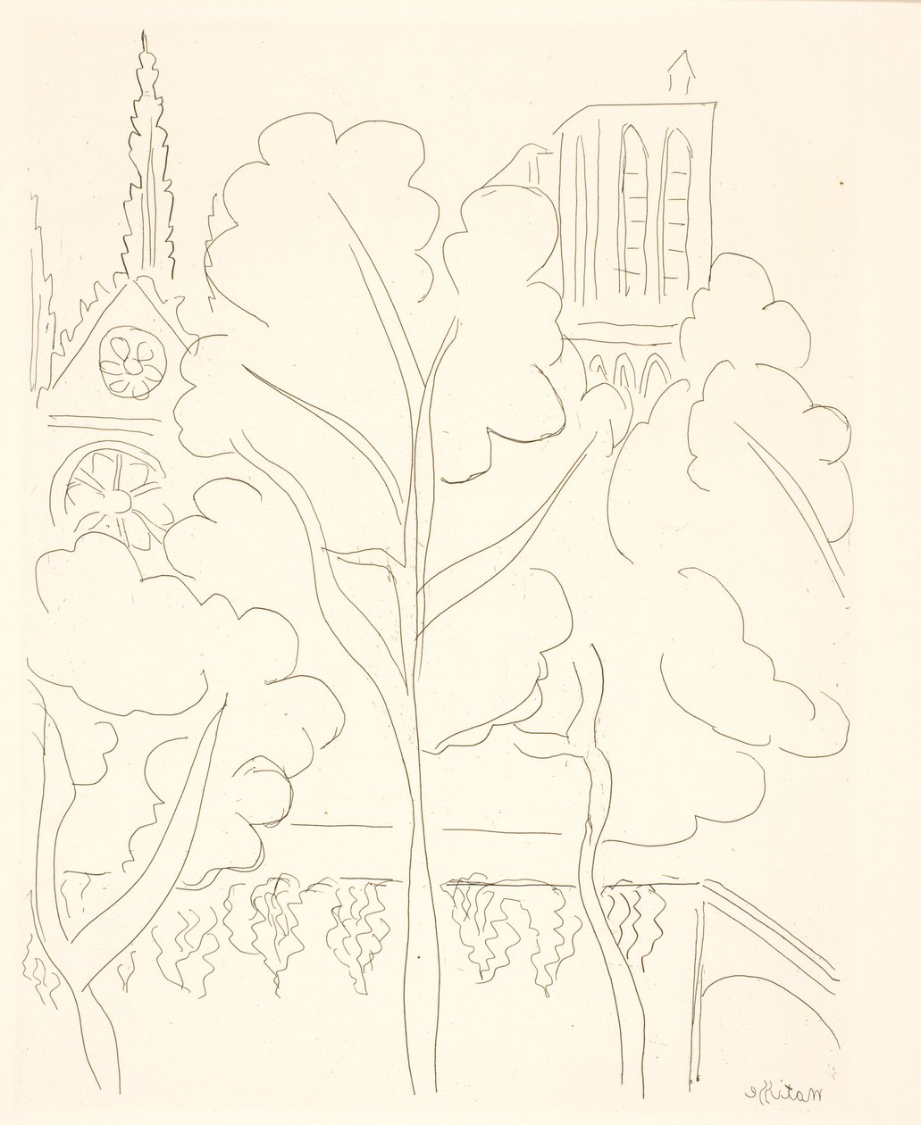 Notre-Dame, Paris av Henri Matisse
