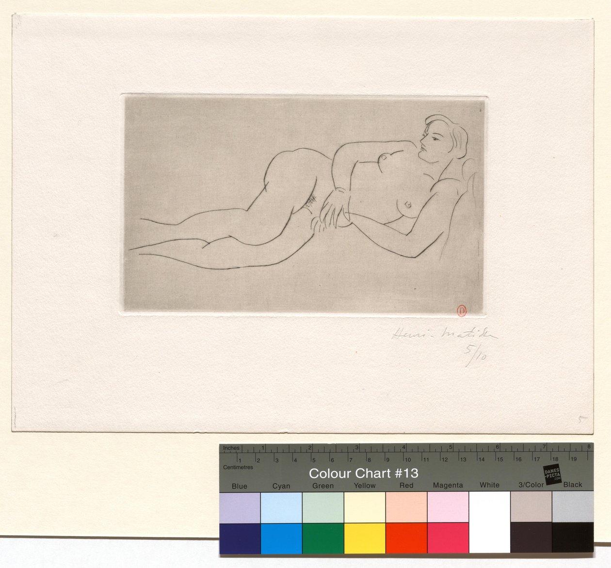 Liggande naken av Henri Matisse