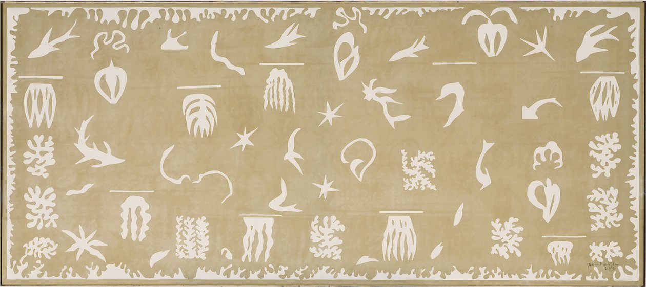 Oceanien, havet; Oceanie, la mer av Henri Matisse
