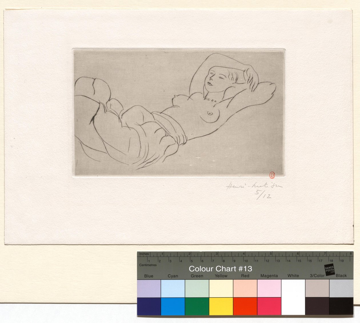 Liggande odaliska av Henri Matisse