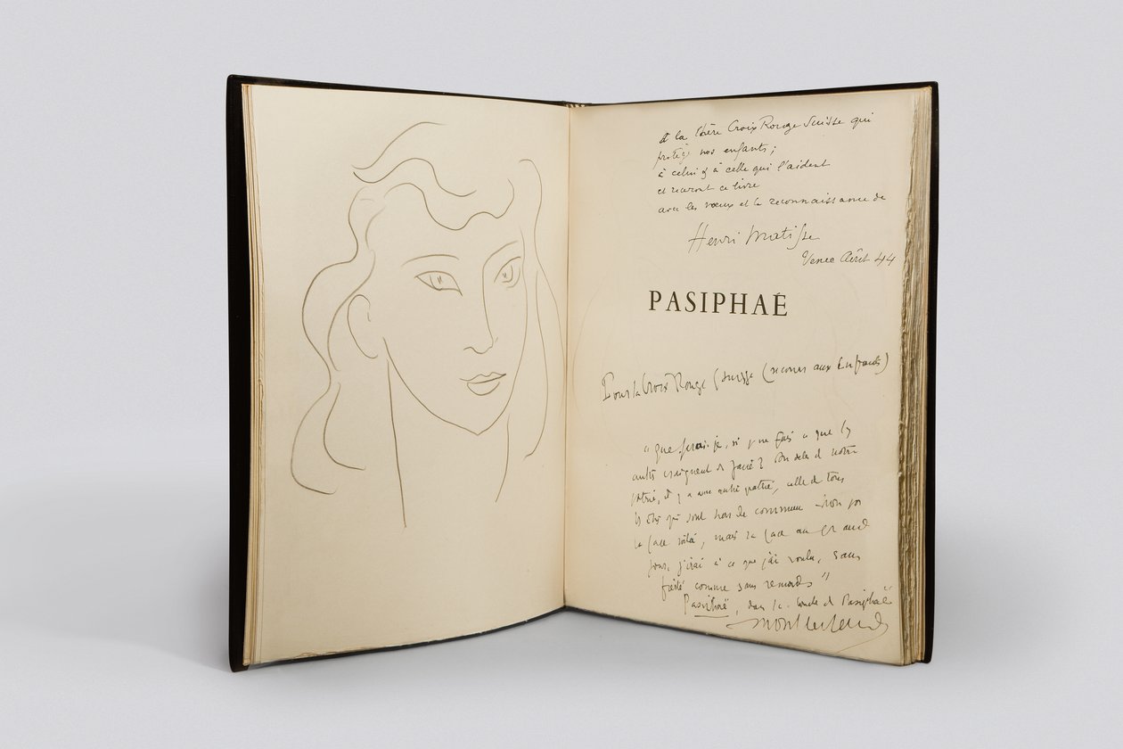Pasiphaé. Chant de Minos (les Crétois)" av Henry Millon Montherlant av Henri Matisse
