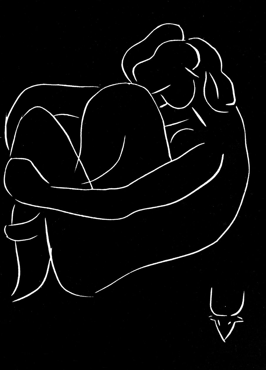 Pasiphae Chant De Minos (Les Crétois) av Henry De Montherlant, publicerad 1944 av Henri Matisse