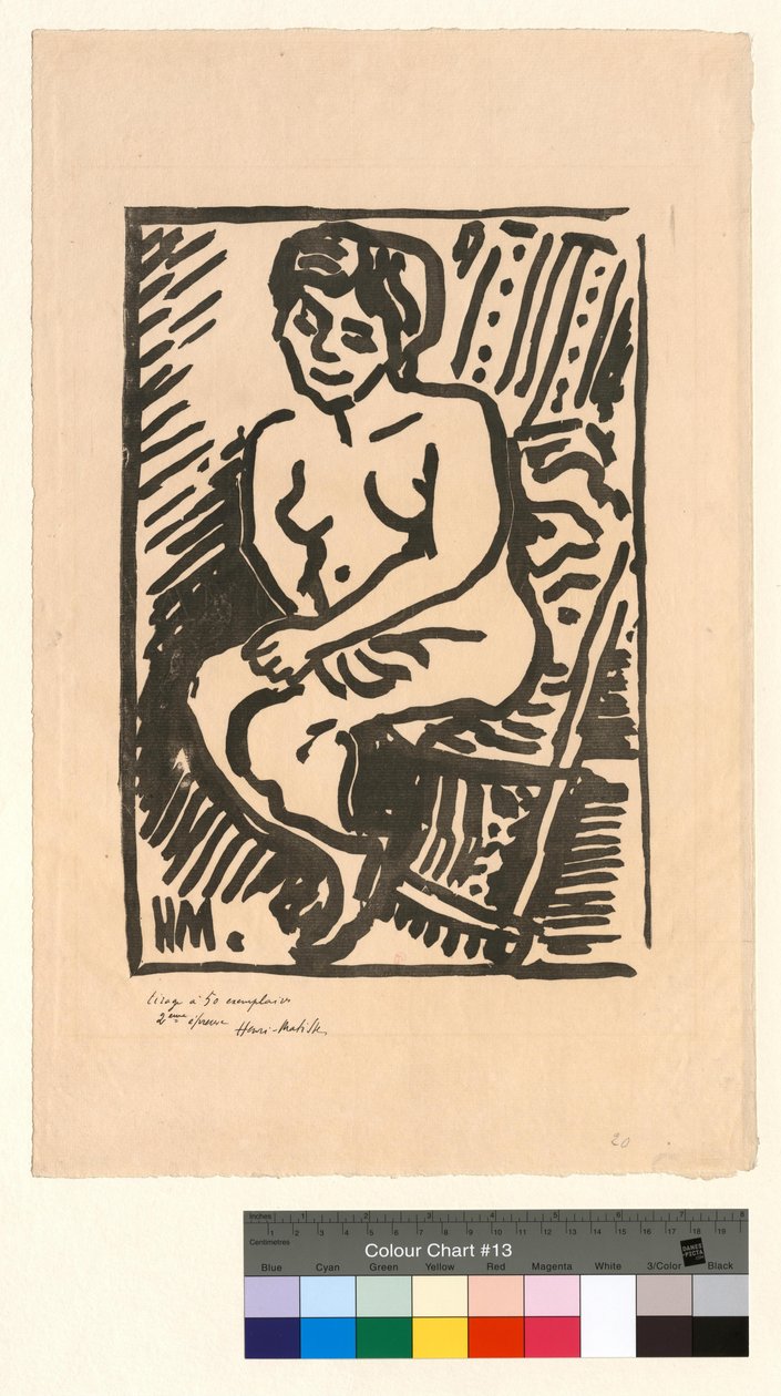 Litet svart trä av Henri Matisse