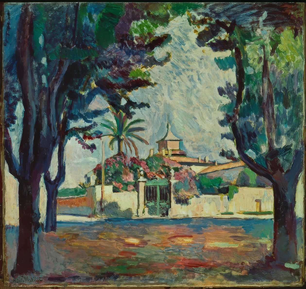 Place des Lices, Saint-Tropez av Henri Matisse