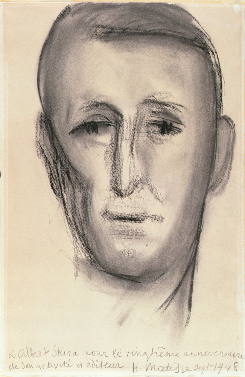 Porträtt av Albert Skira av Henri Matisse