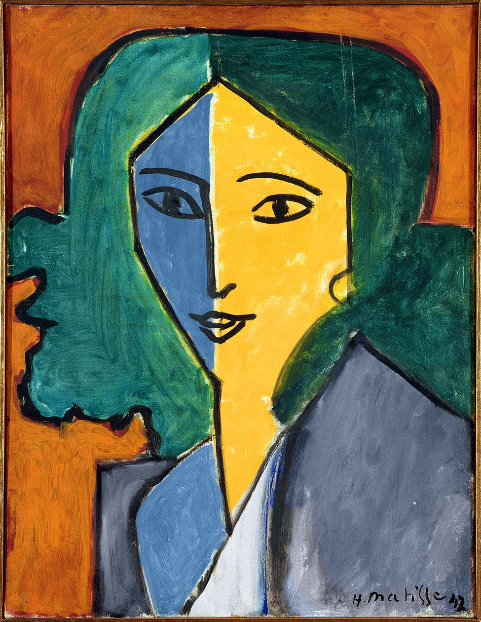 Porträtt av Lydia Delectorskaya av Henri Matisse