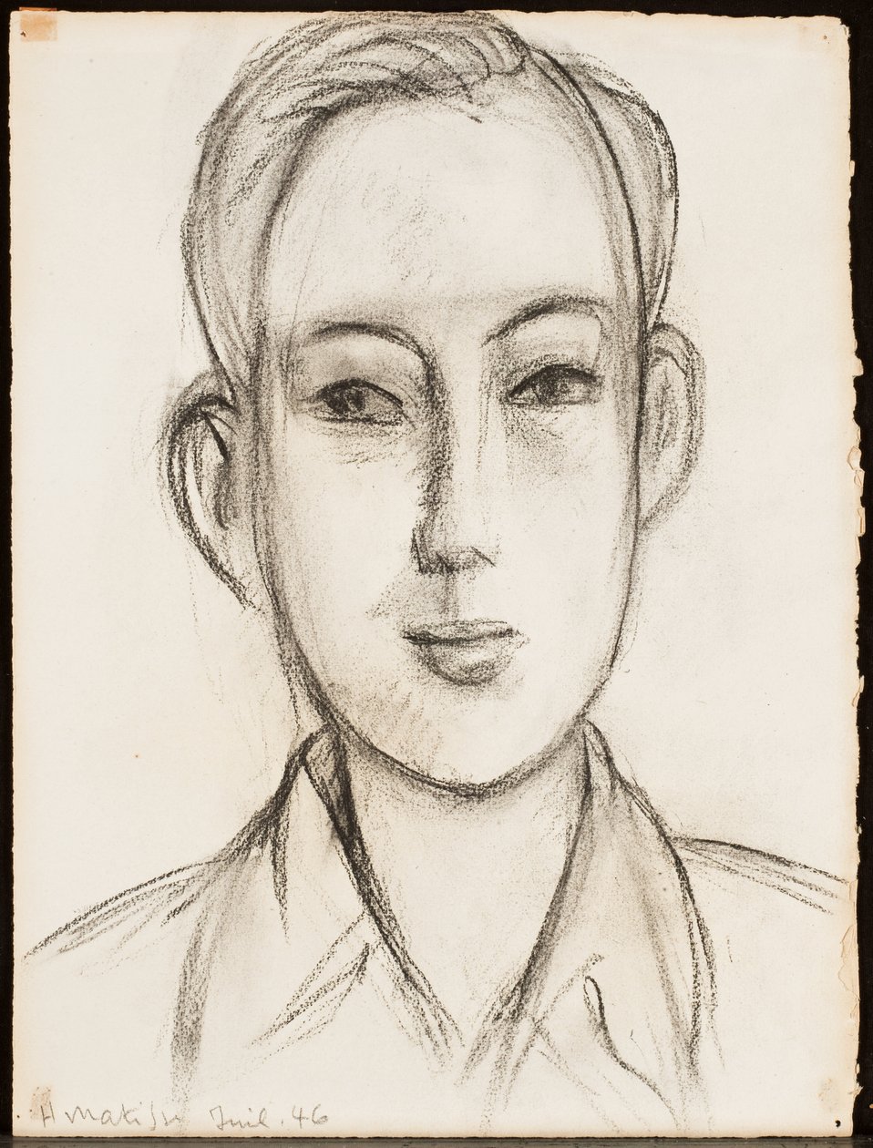 Porträtt av Paul av Henri Matisse