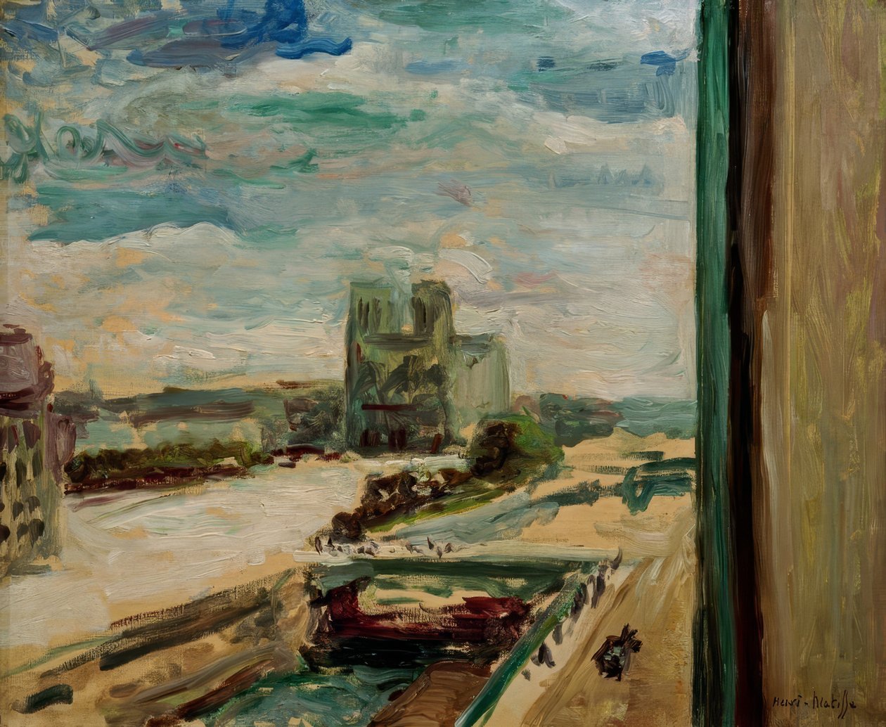 Quai Saint-Michel av Henri Matisse