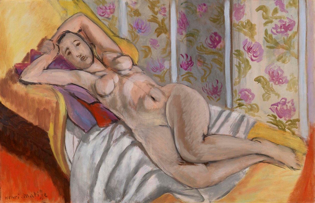 Liggande naken av Henri Matisse