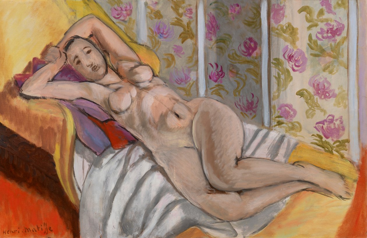 Liggande naken av Henri Matisse