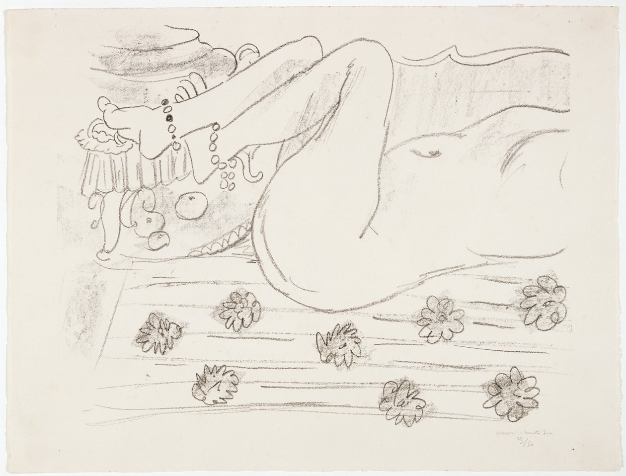 Liggande naken av Henri Matisse