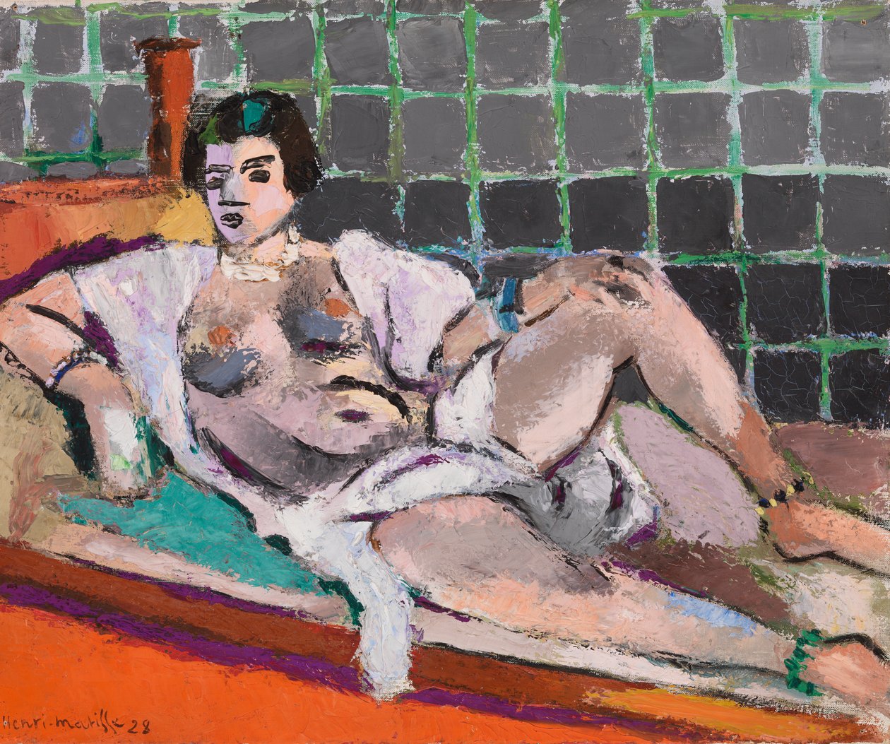 Liggande Odalisque (Nu étendu) av Henri Matisse