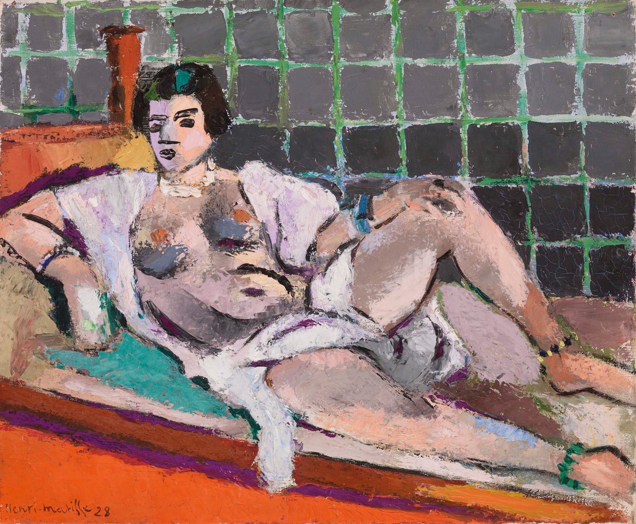Liggande Odalisque (Nu étendu) av Henri Matisse