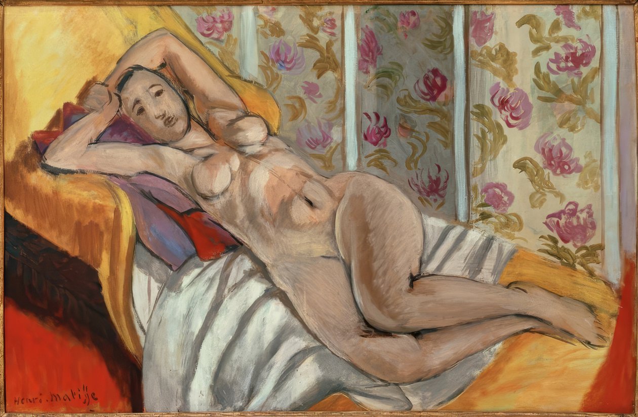 Liggande naken av Henri Matisse