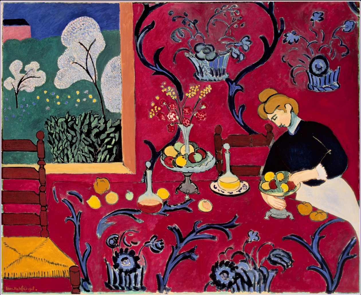 Röda rummet (Harmony in Red) av Henri Matisse