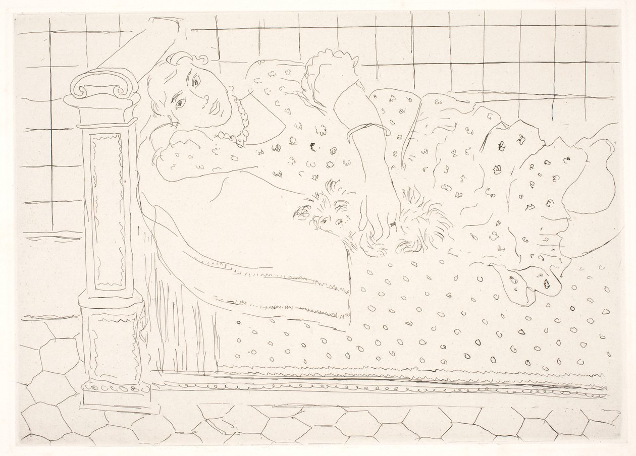 Vila, figur med Gika av Henri Matisse