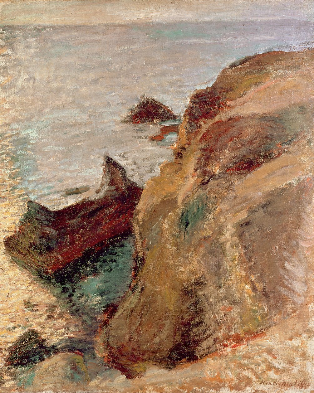 Stenar och hav av Henri Matisse