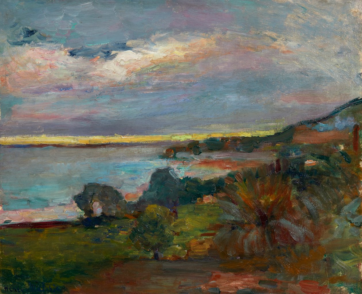 Hav på Korsika, Le Scoud av Henri Matisse