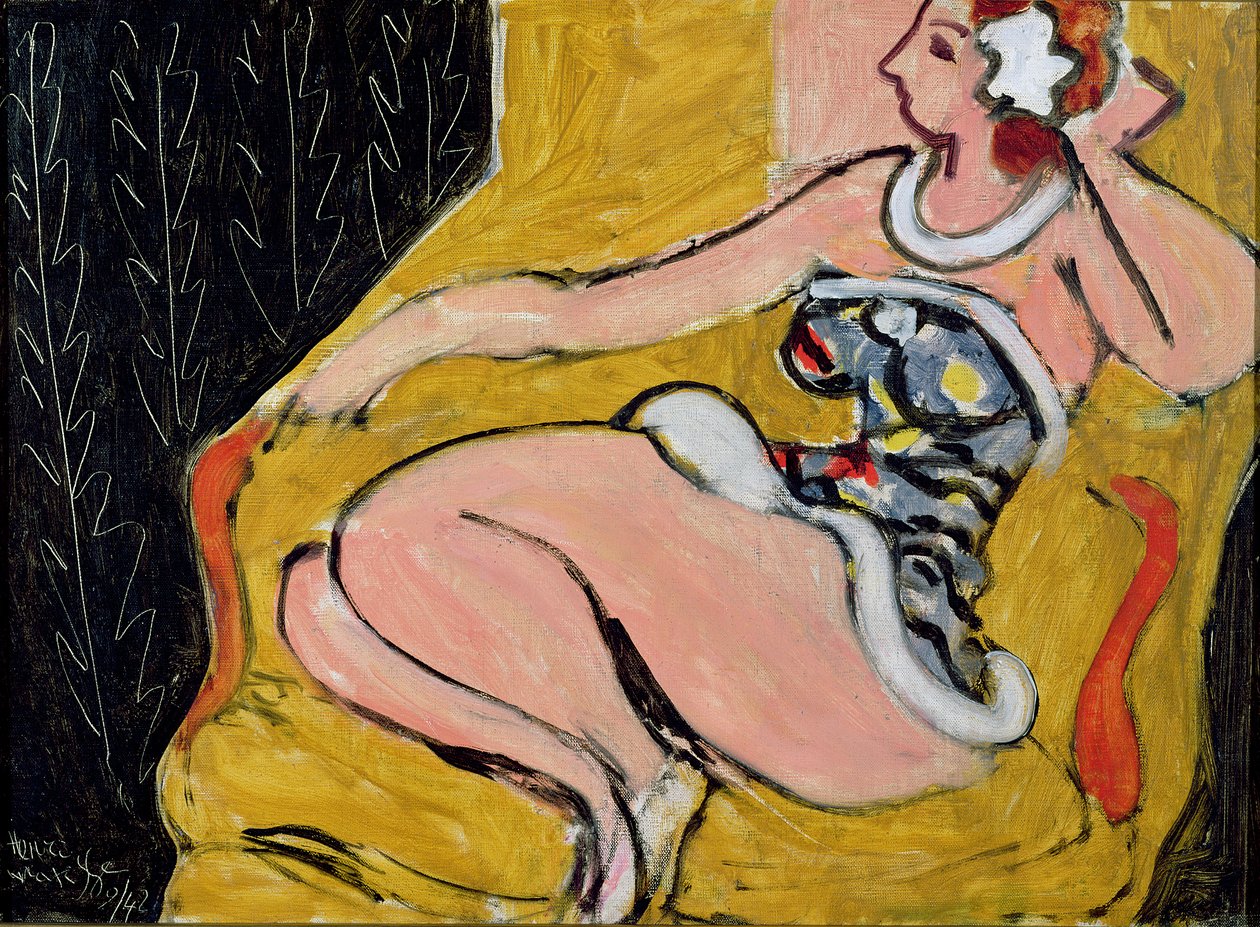 Sittande dansare av Henri Matisse