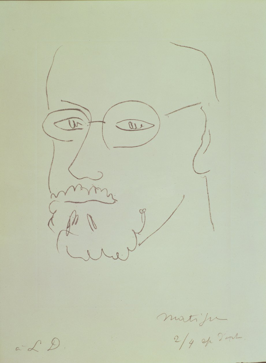 Självporträtt av Henri Matisse