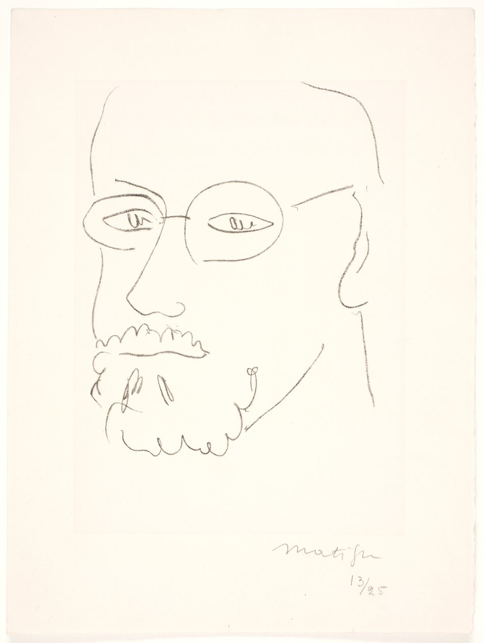 Självporträtt av Henri Matisse