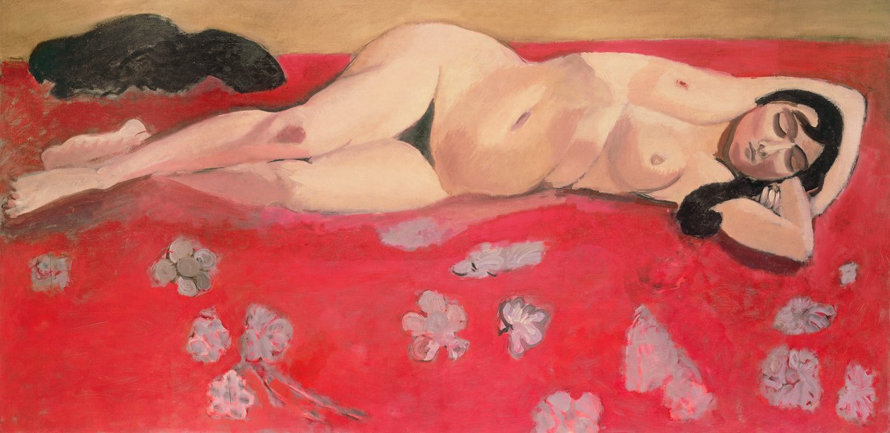 Sovande naken av Henri Matisse
