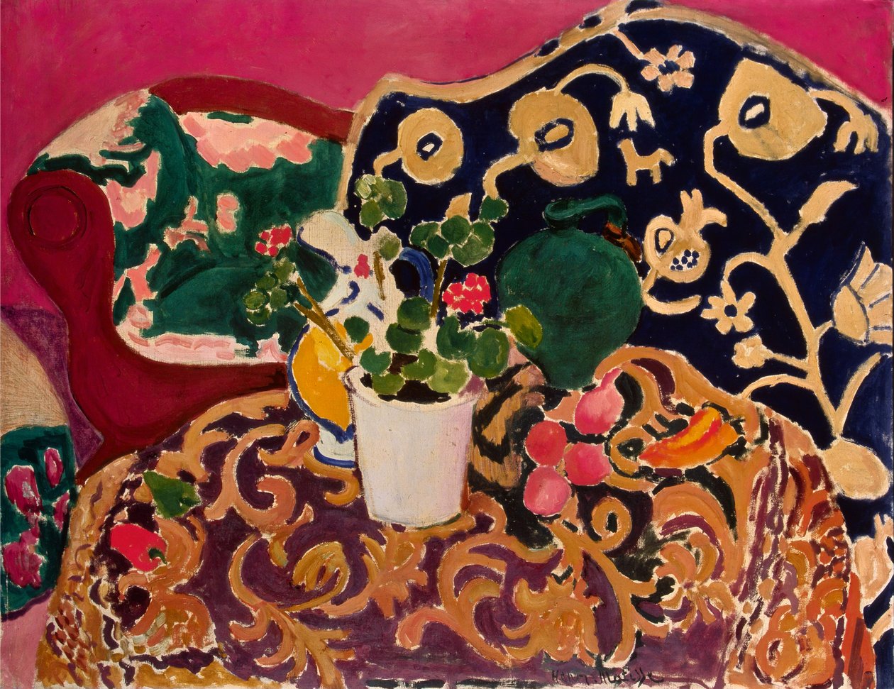Spanskt stilleben, ca 1910-11 (olja på duk) av Henri Matisse