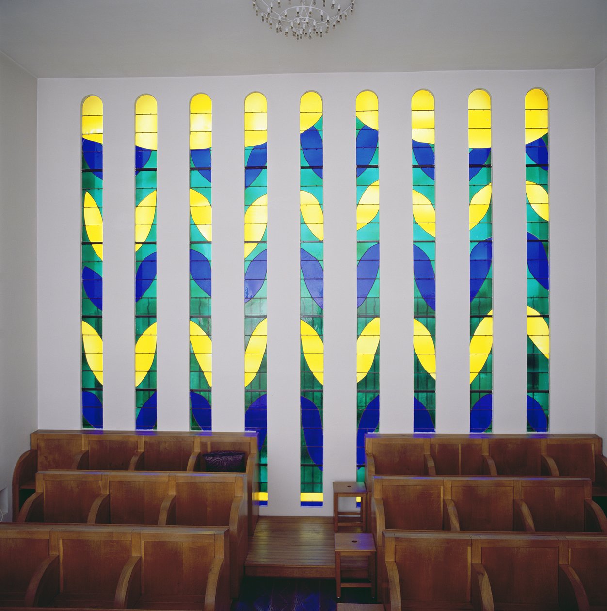 Glasmålning i Rosenkransens kapell, Vence av Henri Matisse