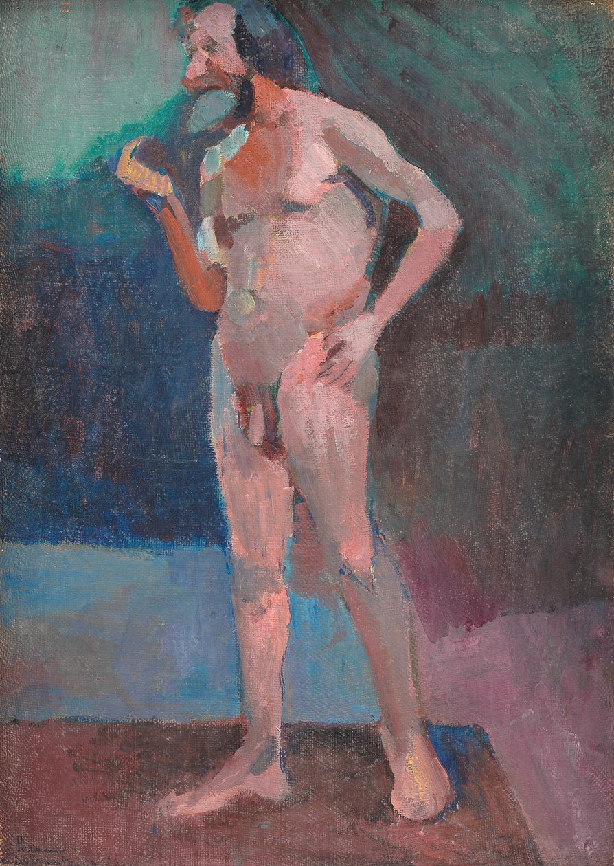 Stående manlig modell av Henri Matisse