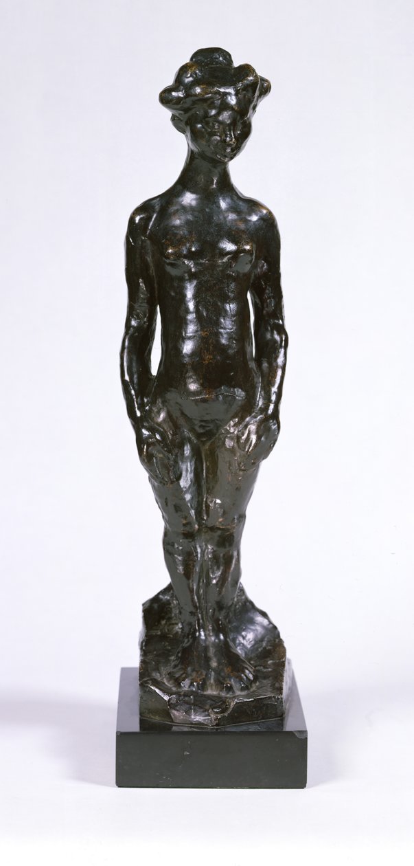 Stående naken (Naken flicka) 1906 (brons) (se även 221064) av Henri Matisse