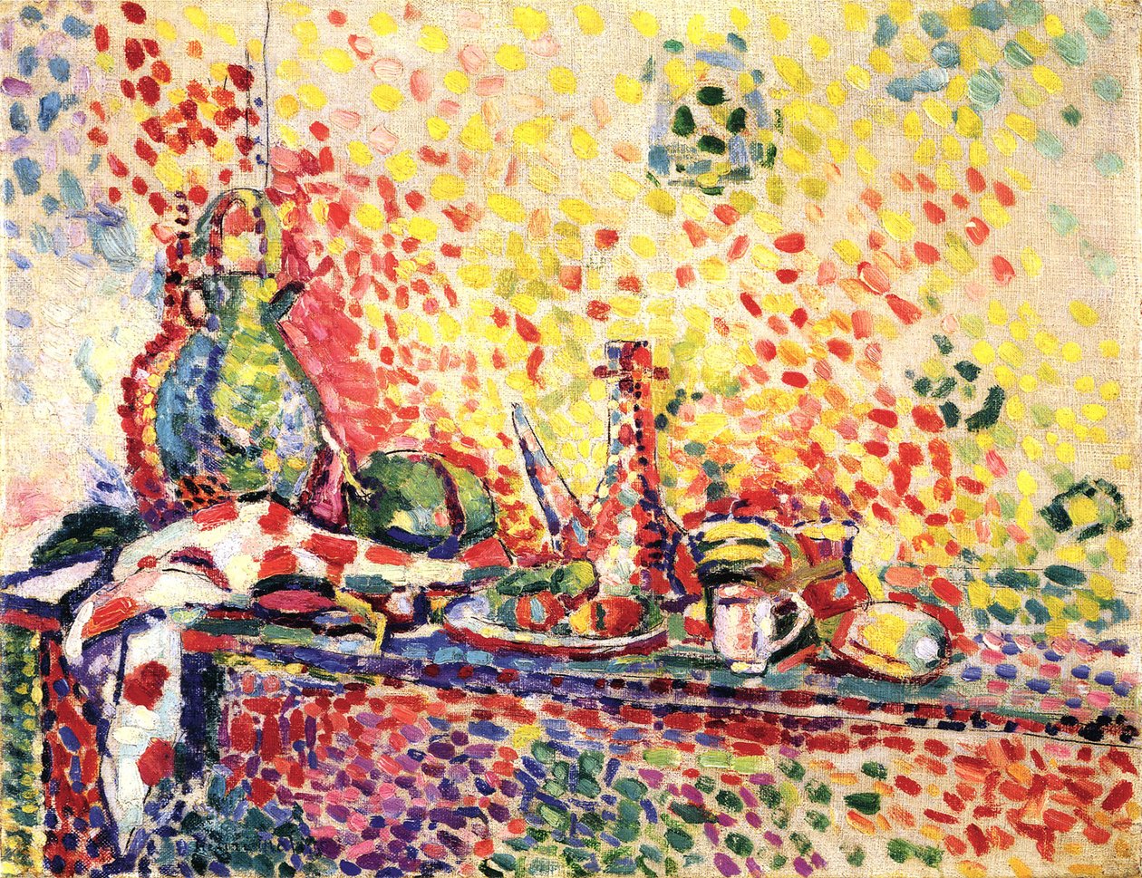 Stilleben med en purro II av Henri Matisse