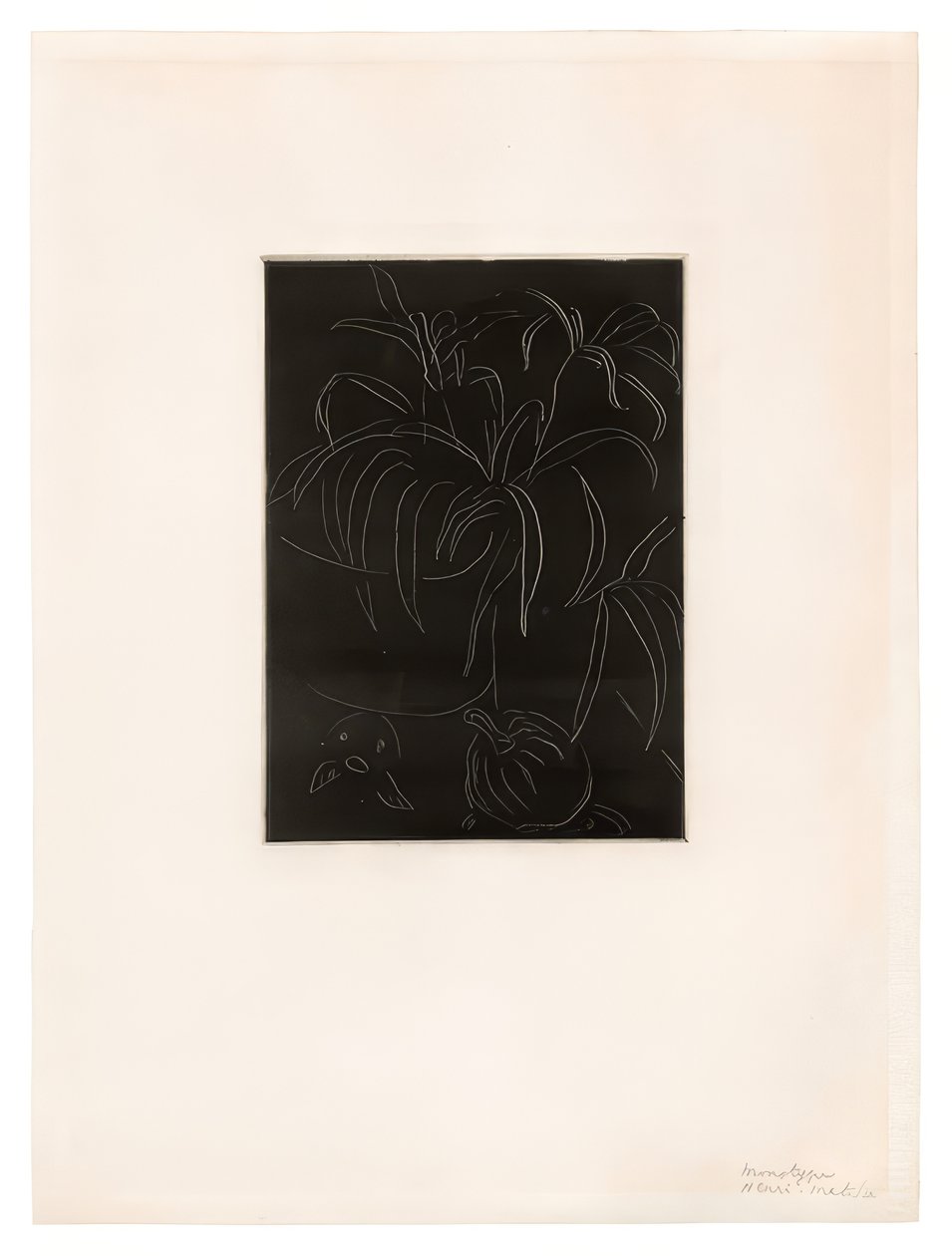 Stilleben med guldfisk III av Henri Matisse
