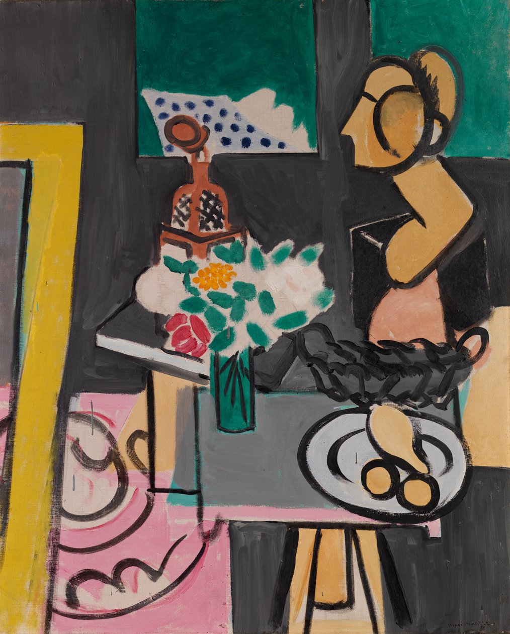 Stilleben med kalebasser (Nature morte aux coloquintes) av Henri Matisse