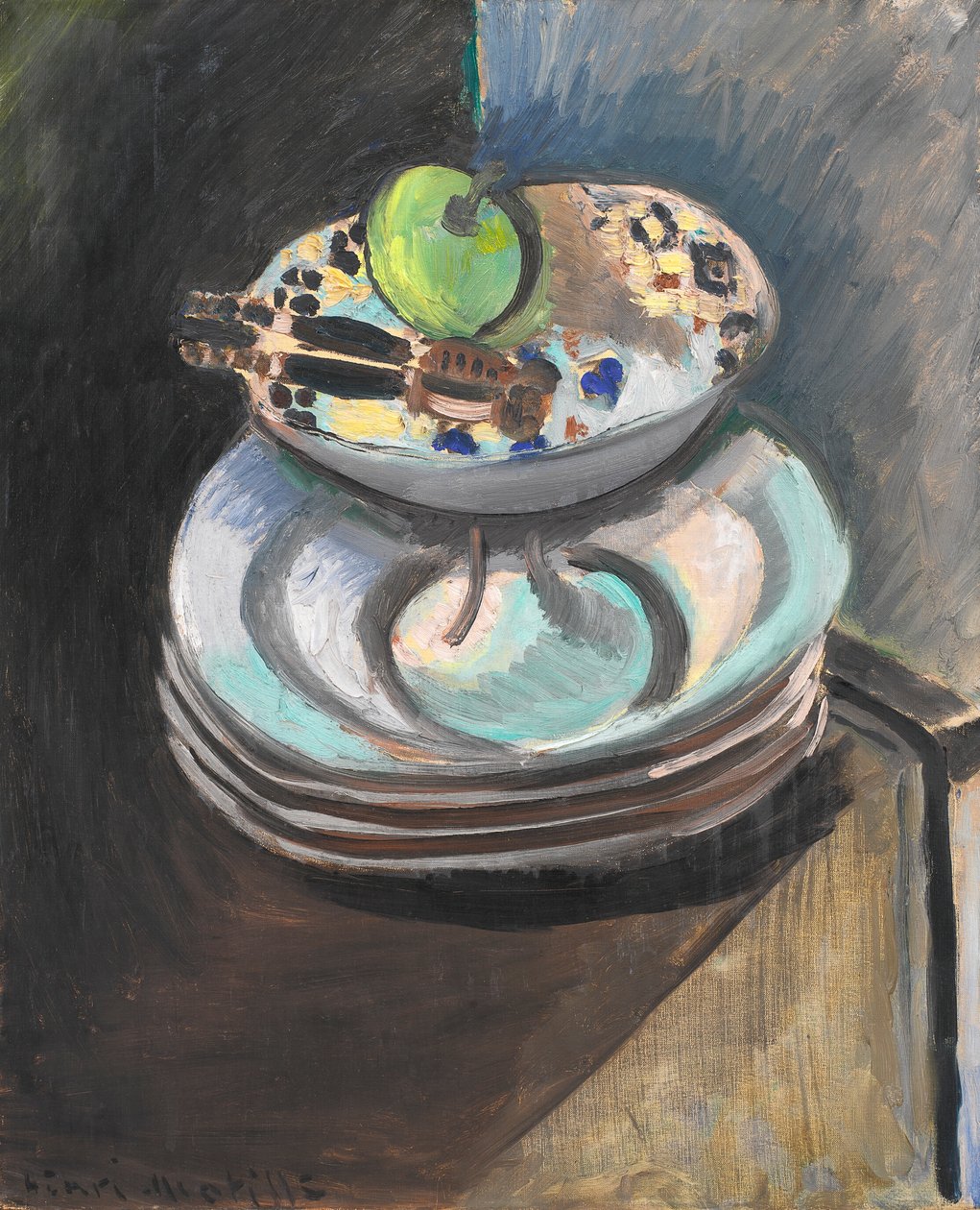Stilleben med nötknäppare av Henri Matisse