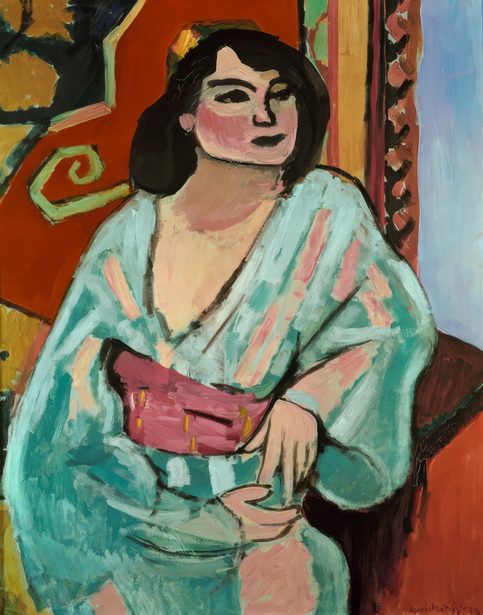 Den algeriska kvinnan av Henri Matisse
