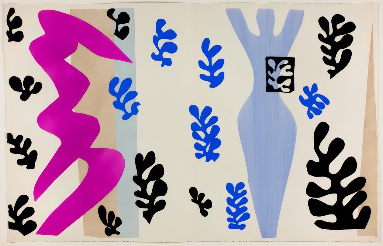 The Knife Thrower, från Jazz av Henri Matisse