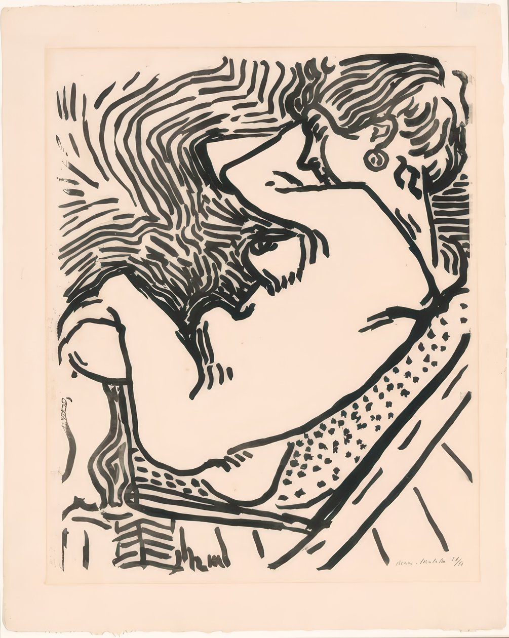 Det stora träsnittet av Henri Matisse