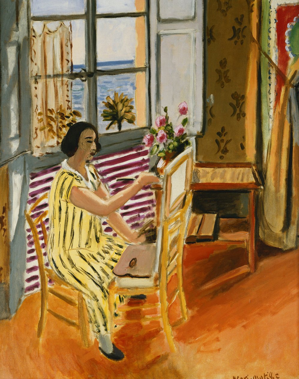 Morgonsessionen; La Seance du Matin av Henri Matisse